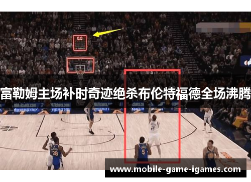 富勒姆主场补时奇迹绝杀布伦特福德全场沸腾 富勒姆主场补时奇迹绝杀布伦特福德全场沸腾