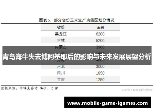 青岛海牛失去博阿基耶后的影响与未来发展展望分析